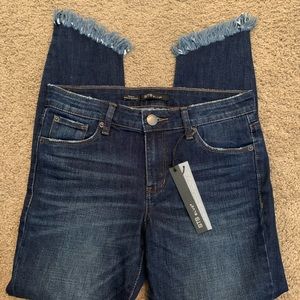 STS Blue Emma Skinny Fringe Ankle Jeans